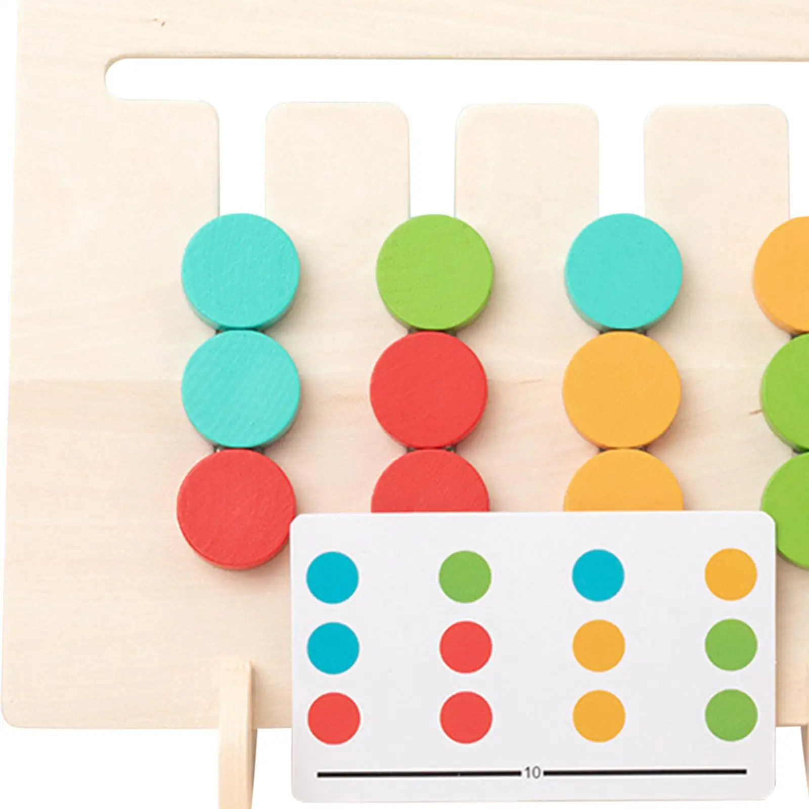 Slide Puzzle Color Sorting Matching Early Educational for Birthday Gifts