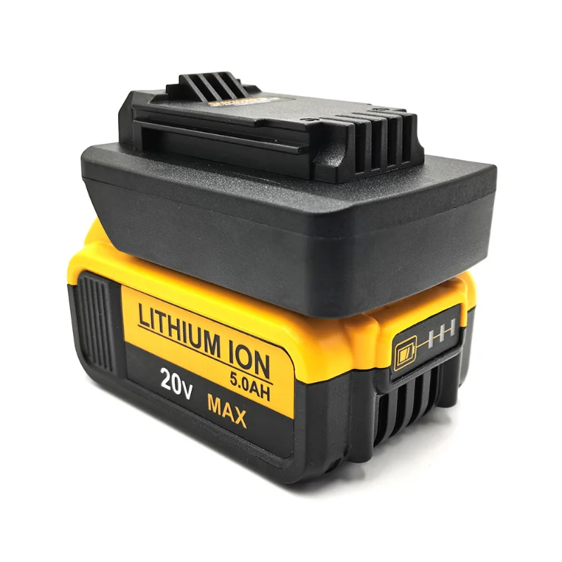 Battery Adapter for Dewalt 18V/20V Lithium Battery Converted to for Black&Decker for Porter Cable/Stanley 18V 20V Battery Tool