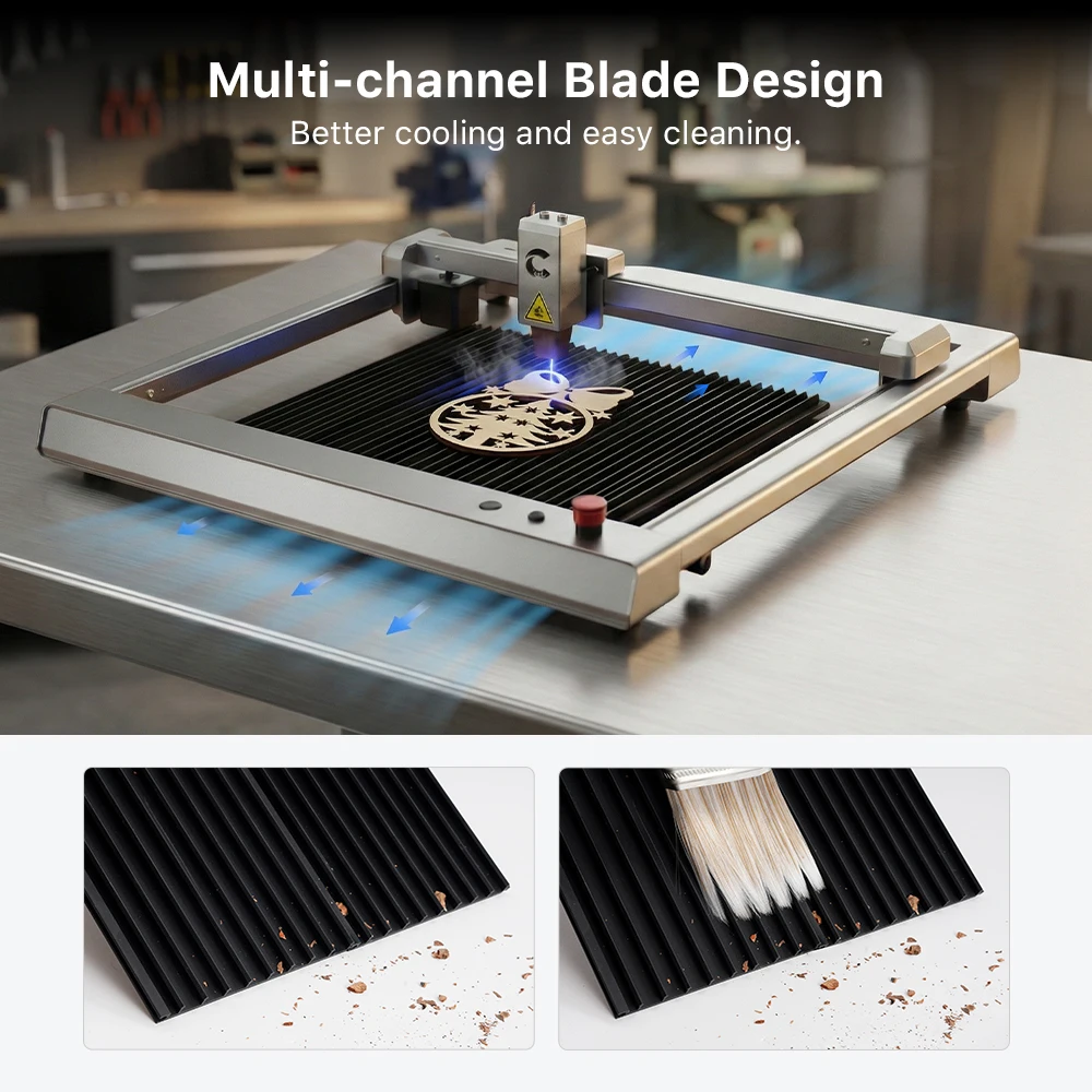 Tavolo a Nido d'Ape per Laser - Honeycomb Laser Bed recensione e prezzo