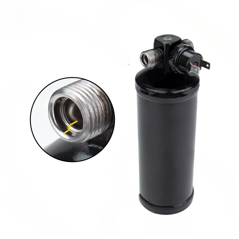 

Adapted for 515-3R Receiver Drier Accumulator Filter #6 Thread 3/8 with Switch for Automotive A/C Air Conditioning
