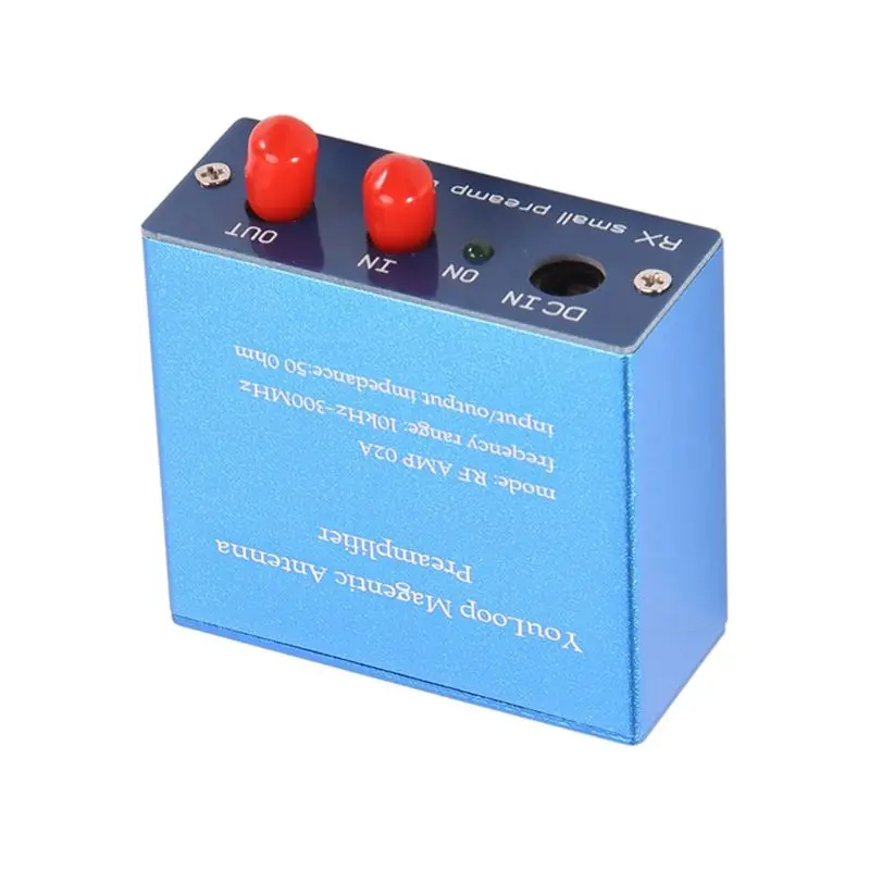 

Превосходный магнитный усилитель антенны Портативный усилитель контурной антенны от 10 кГц до 300 МГц Широкополосный доступ с низкими потерями для ВЧ и ВВЧ