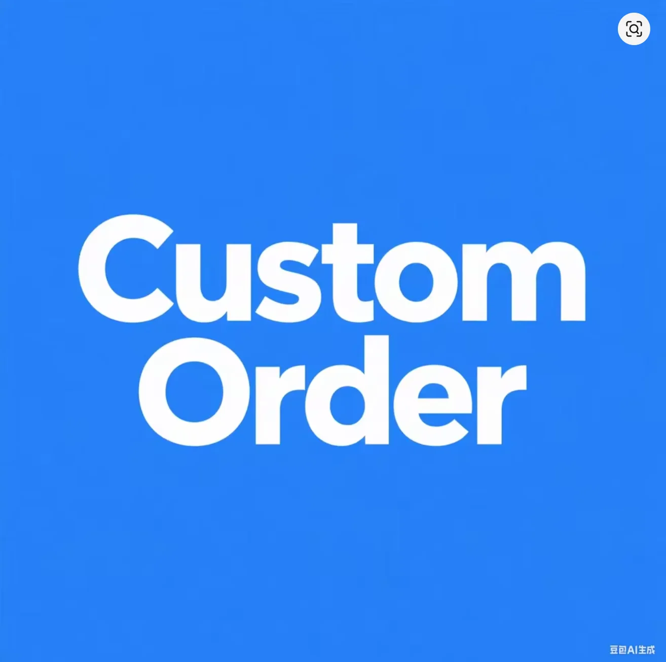 Custom Order Service Personalized Product