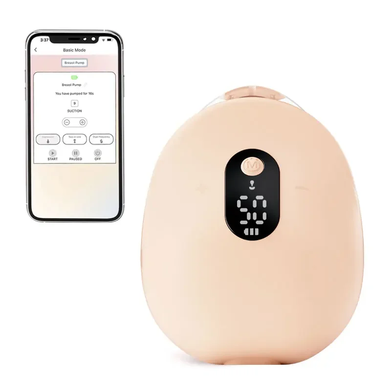 Anly Kiss Wearable Breast Pump Hands Free Electric with 3 Modes & Half-lying Suction Portable  Breastfeeding Pump Wholesale