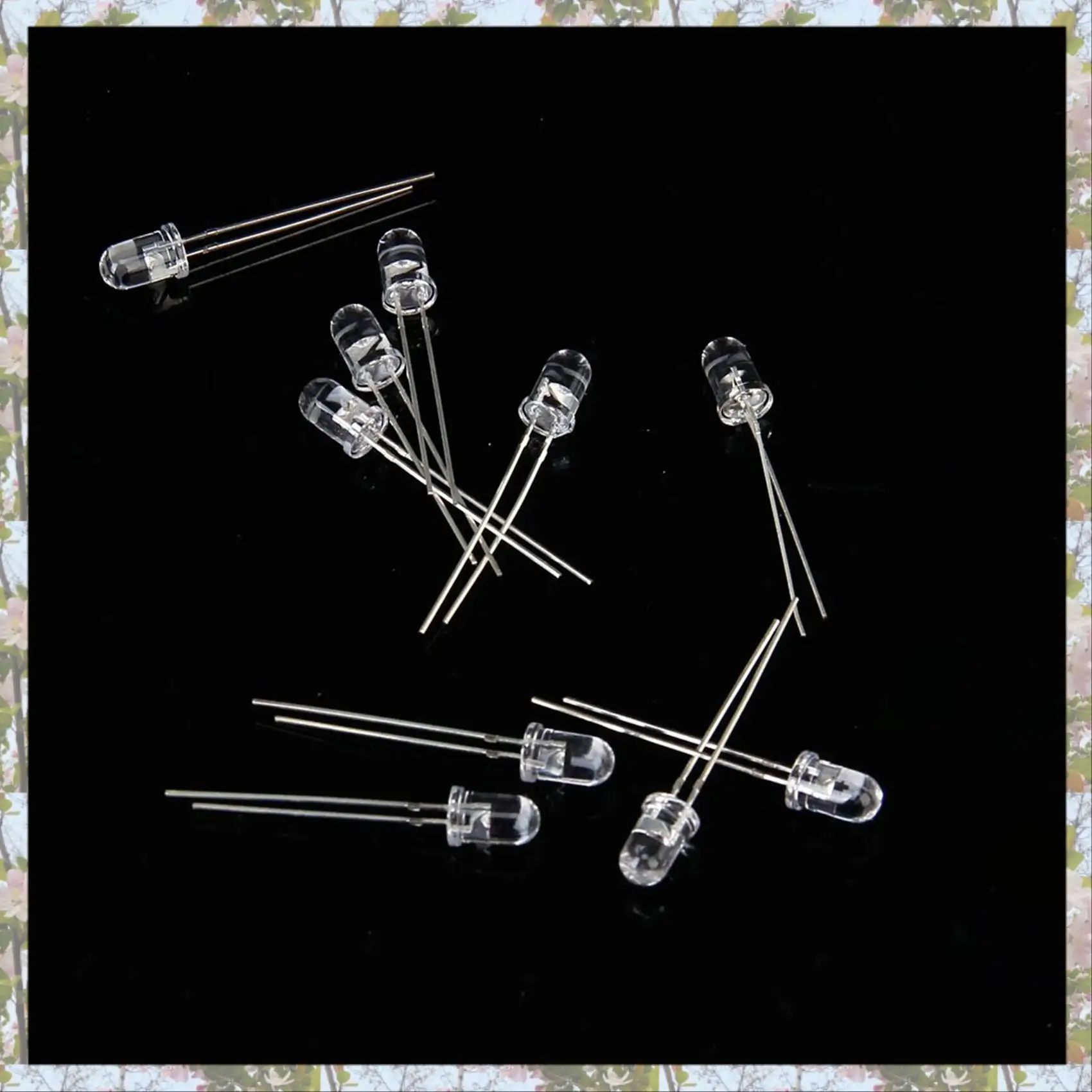 T84C-30Pcs Diodo emisor de luz infrarroja LED IR de 5 mm.