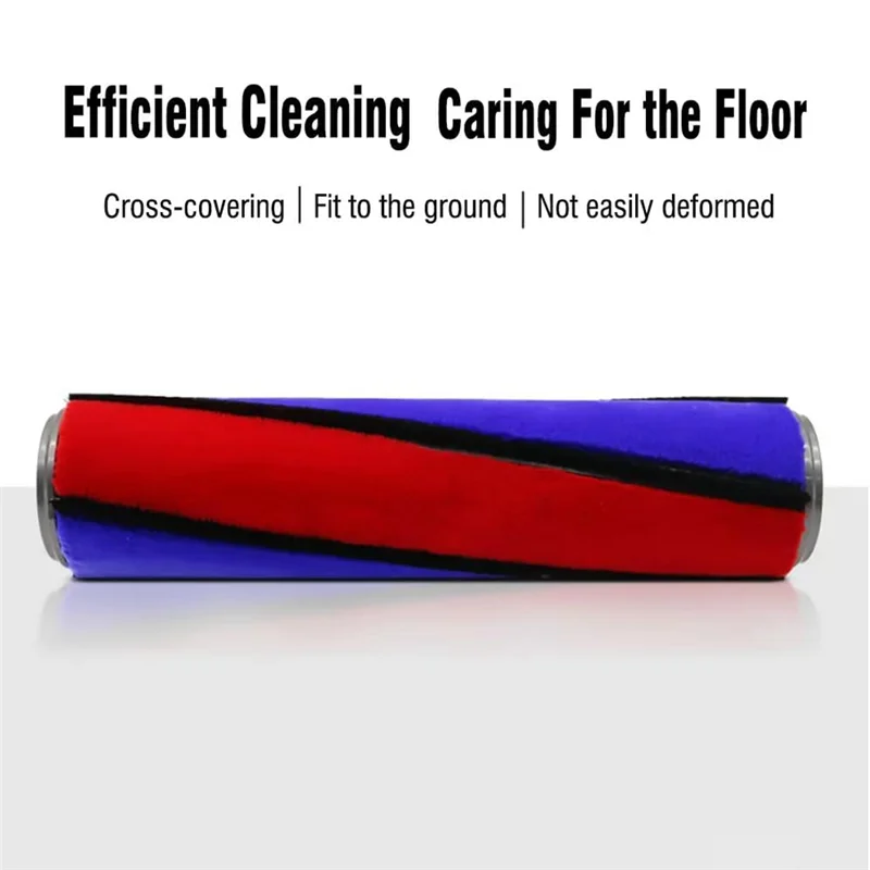 

A50Q-Soft Roller Brush Plush Strips Set For Dyson V6 V7 V8 V10 V11 Vacuum Attachments