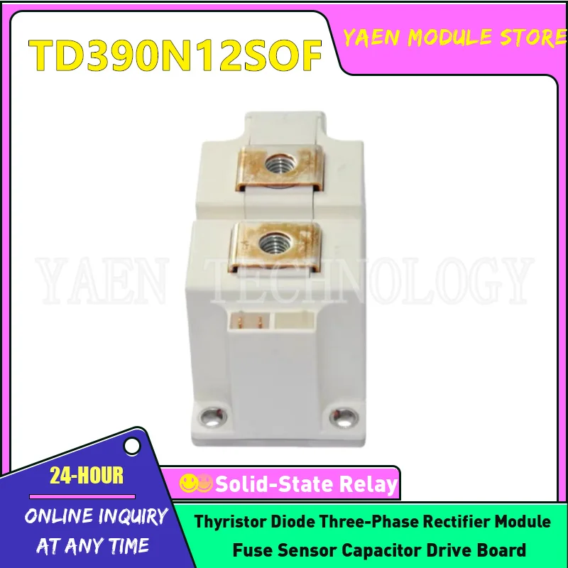 

Тиристорный модуль TD390N12SOF TD390N18SOF Новый В наличии