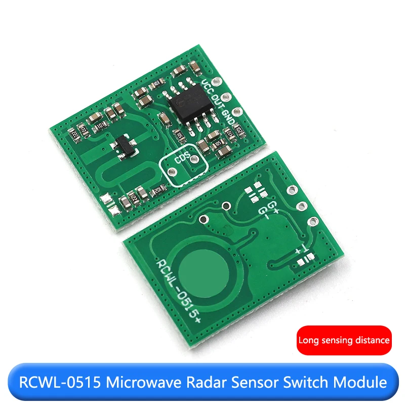 RCWL-0515 وحدة تبديل رادار الميكروويف التعريفي وحدة تحريض جسم الإنسان كاشف الحث الذكي