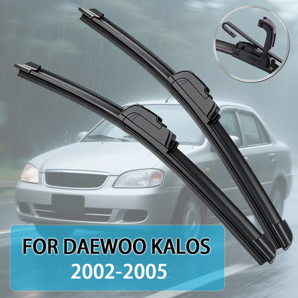 

Для Daewoo Kalos 2002-2005 22 ''+ 16'' щетка стеклоочистителя автомобиля передние дворники подходят U-образный крючок рычаг лобовое стекло авто щетки стеклоочистителя