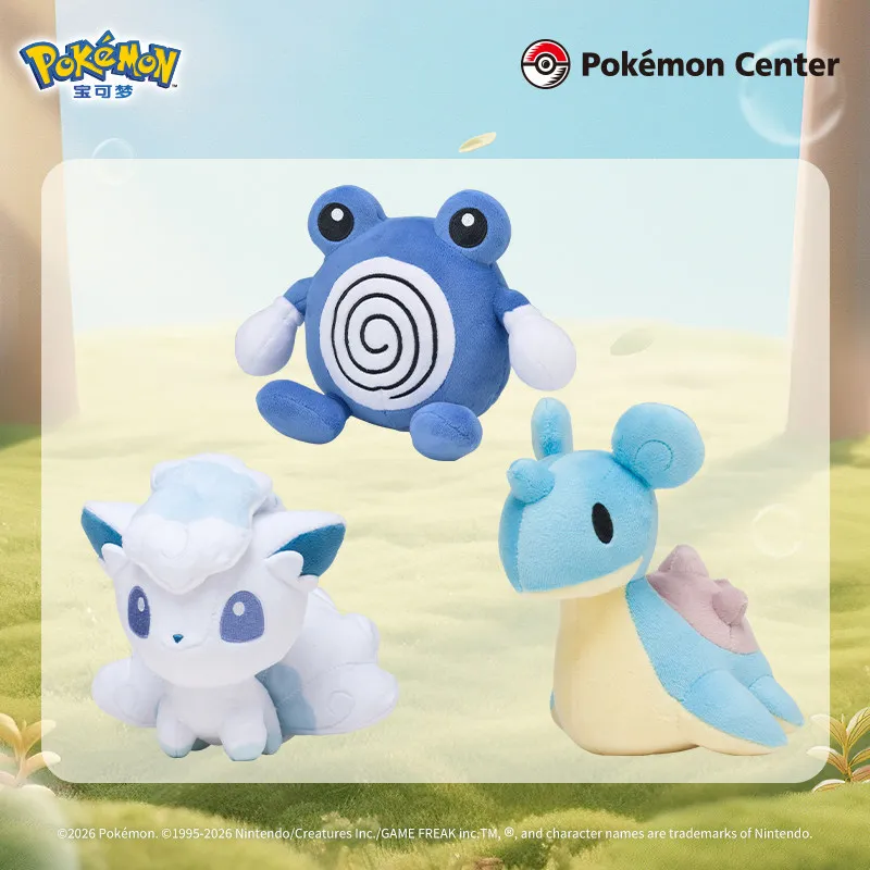 

Оригинальная серия плюшевых кукол Pokémon: Снорлакс, Воббфет, Лапрас, Мимикю – модные украшения для стола, игрушки-сюрпризы в слепых коробках, подарок на день рождения