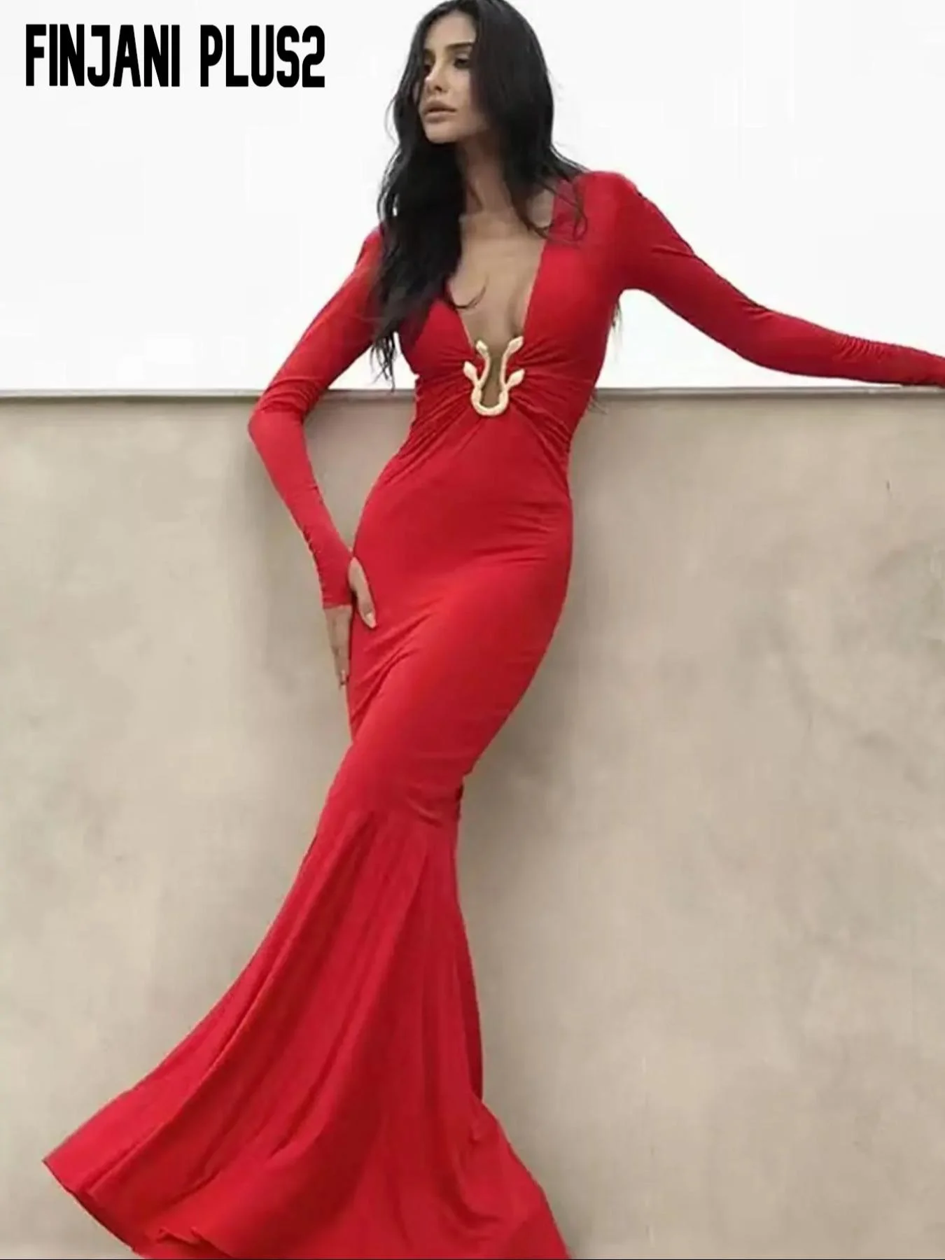 Vestido feminino elegante, design elegante, perfeito para várias ocasiões, tecido de alta qualidade, peça de moda moderna