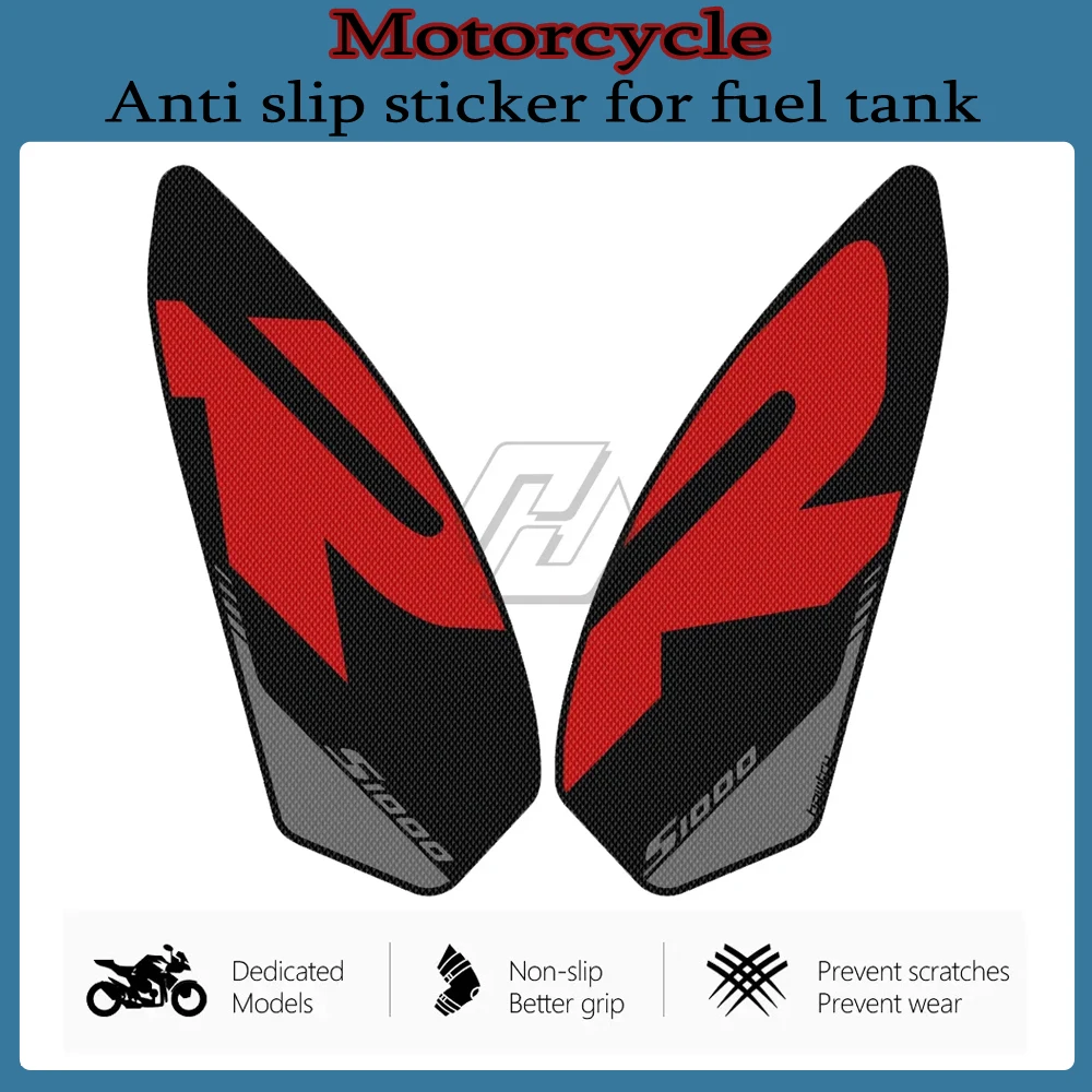 

Motorcycle Accessorie Side Protection Traction Anti slip side sticker for BMW motorrad S1000R 2021-2022 Fuel tank sticker