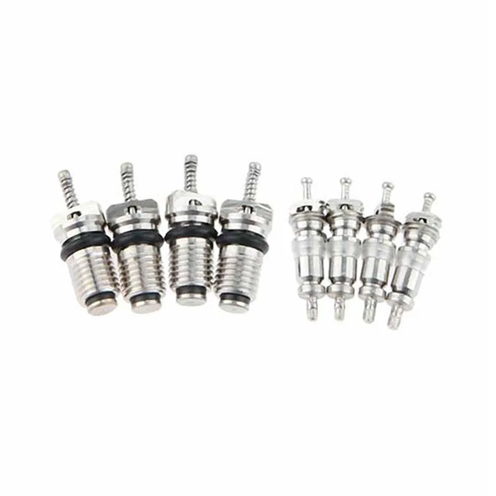 Vehicle Car A/C Cap Kit Valve Cores A/C System Air Conditioning Primary Seal R134A R22 Santech Tool New Quality