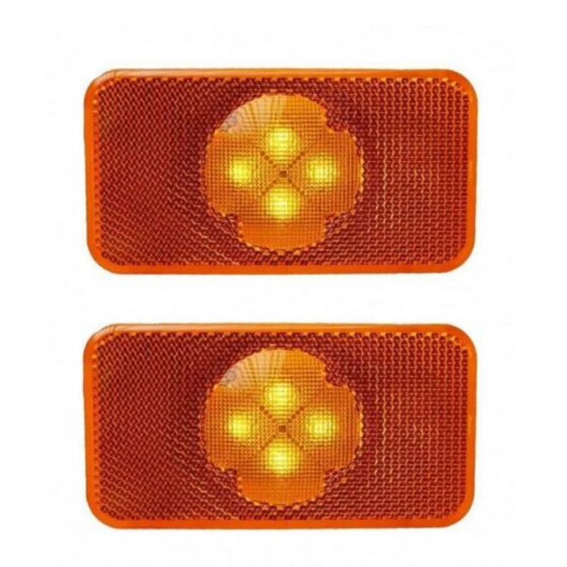 2X Led (4 Leds) Amb…