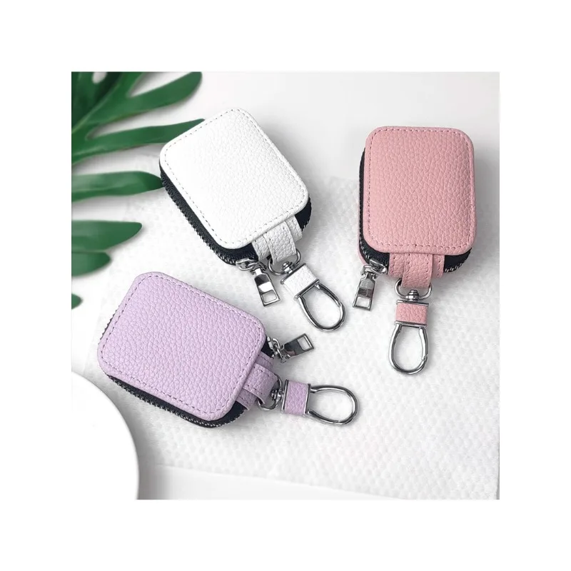 هدية عيد الميلاد عيد الميلاد نمط ليتشي سستة العالمي سماعة حقيبة التخزين AirPods 2/3/4/Pro/pro2/pro3 المحمولة