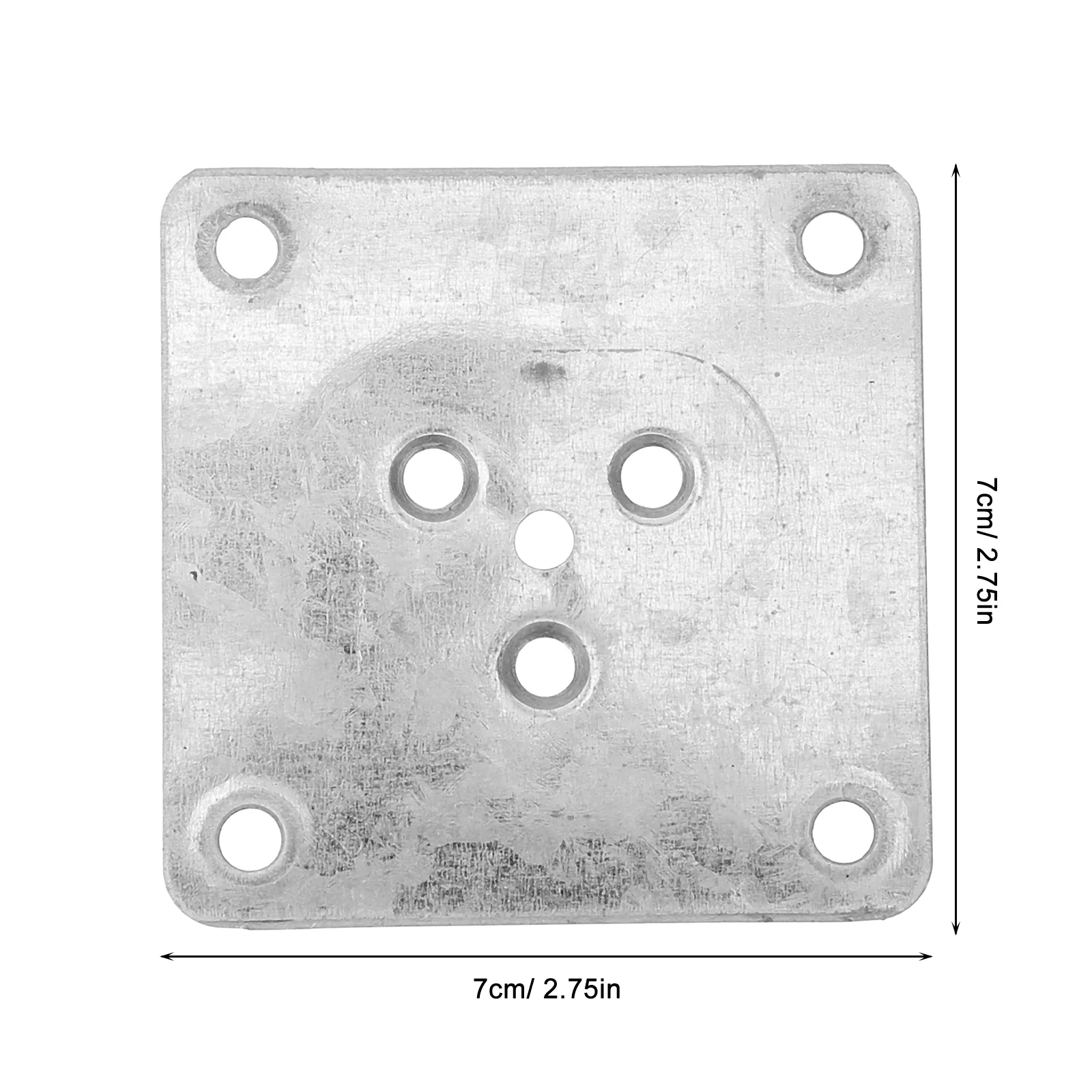 5-teiliges Verbindungsstück für Möbel, obere Platten für Möbelbeine, Couchfüße, Beinmontage, Tischklammern, Stuhlbeine, Polster, Hardware