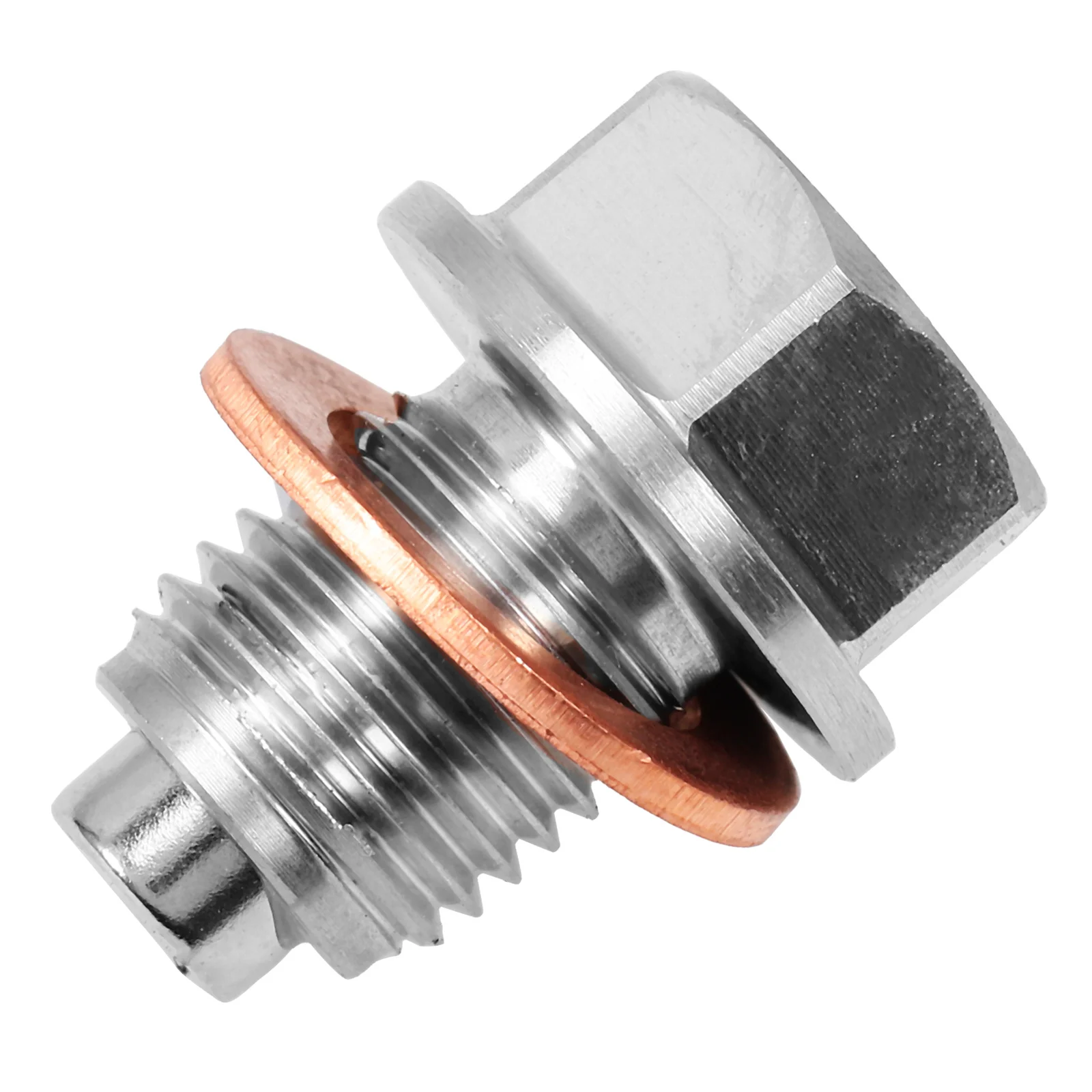 

Oil Drain Plug M14x1.5 Magnetic Engine Oil Drain Plug Transmission Replacement Leak Proof Durable Car Part Car Supply