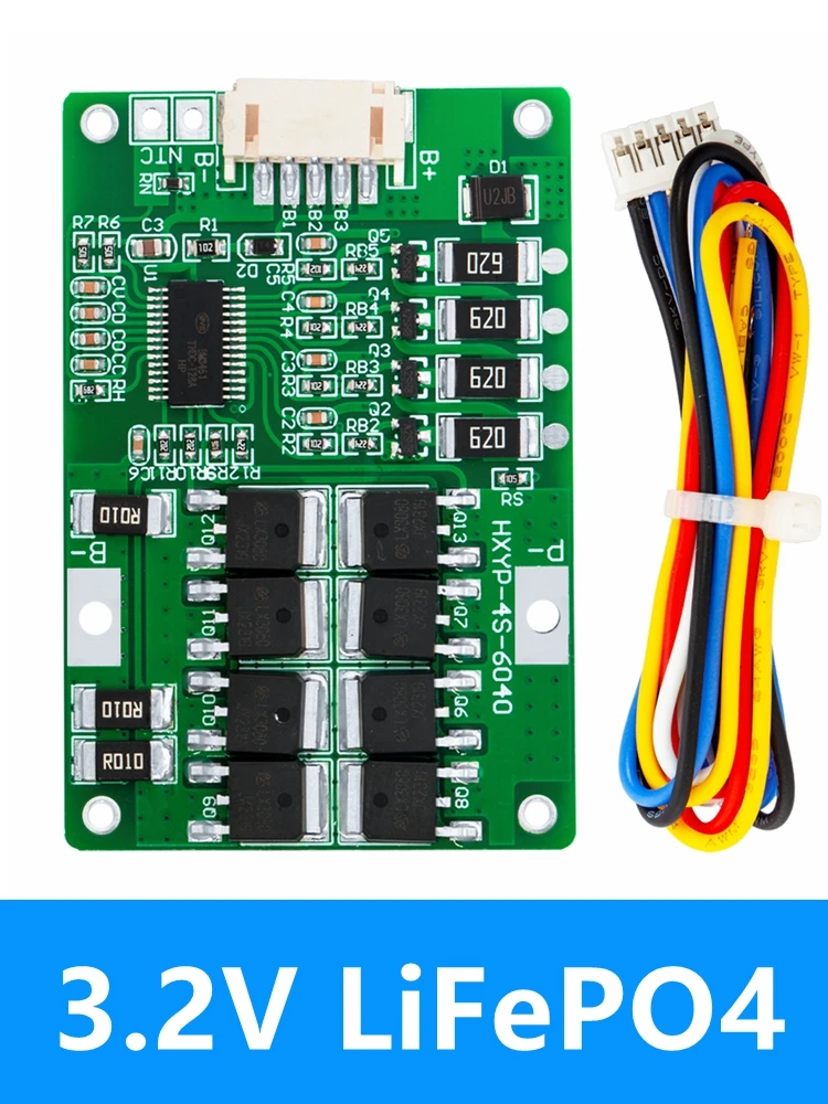4S 20A 12,8 V 14,4 V 14,8 V 16,8 V 18650 26650 32650 32700 Lifepo4 Batterie Ausgewogenes BMS für Elektroboot Netzteil 12 V Batterie