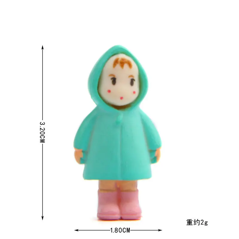 1pcs Miniature Figurine People Girls Micro Landscape DIY Mini Fairy Garden Ornament Various Set Resin Craft Home Decoration