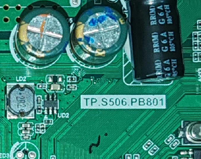 TP.S506.PB801 Three in one TV motherboard tested well  for   st3151a05-4   340ma  65w  1366x768
