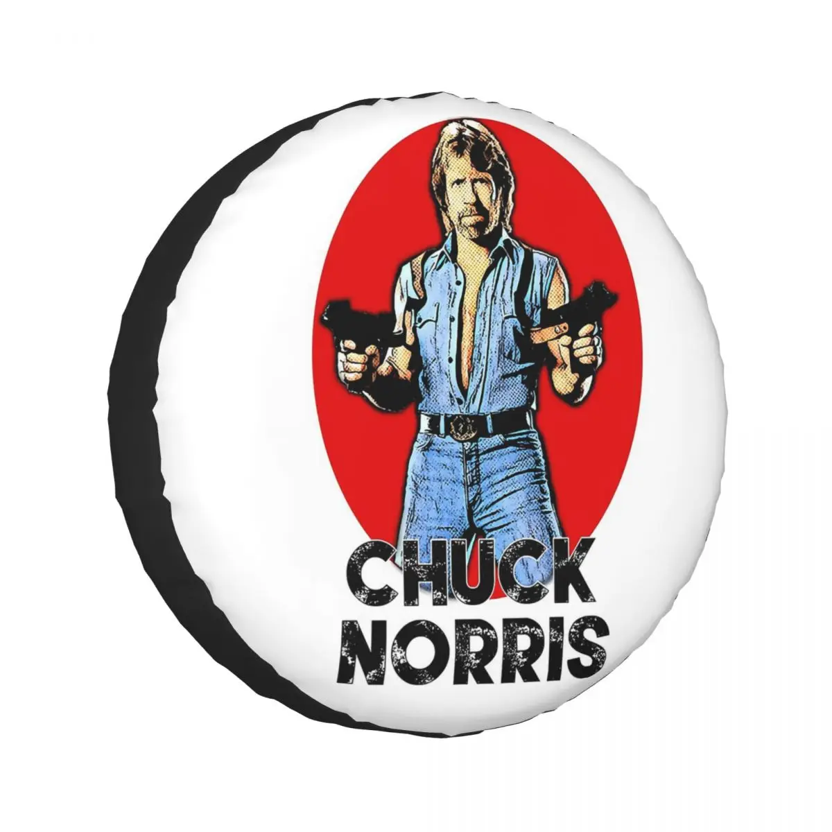 

Good Teach Martial Arts Passing Training Chuck Norris Spare Tire Cover for Jeep SUV RV 4WD Trailer 4x4 Wheel Protector Covers