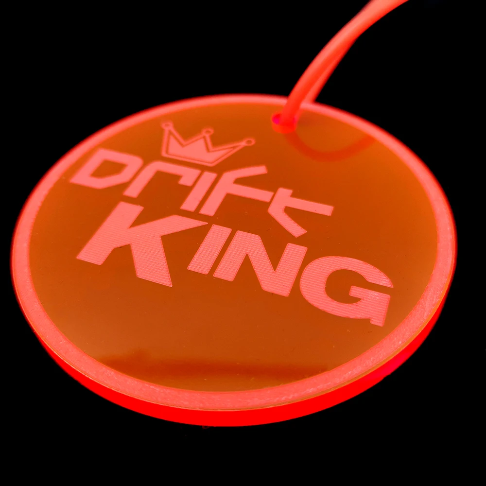 JDM Car Rearview Mirror Fashion Pendant Car Decoration Drift King Acrylic Auto Ornament Accessories Hanging Charm Drift Master