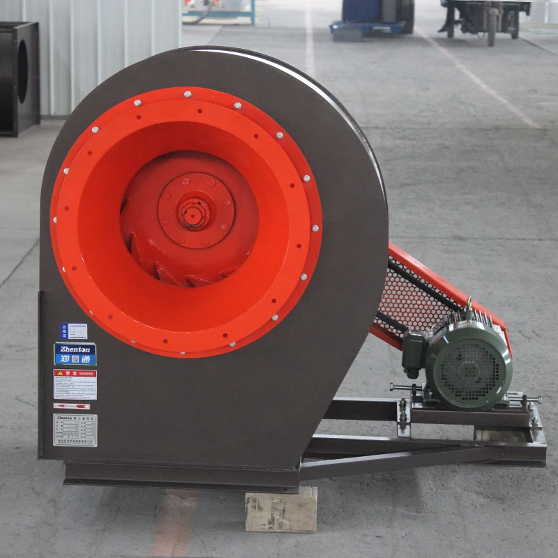 الصين مصنع مخصص التيار المتناوب/تيار مستمر مروحة الطرد المركزي للتهوية الصناعية العادم تدفق الدقيق مطحنة مروحة نفخ الغبار #2