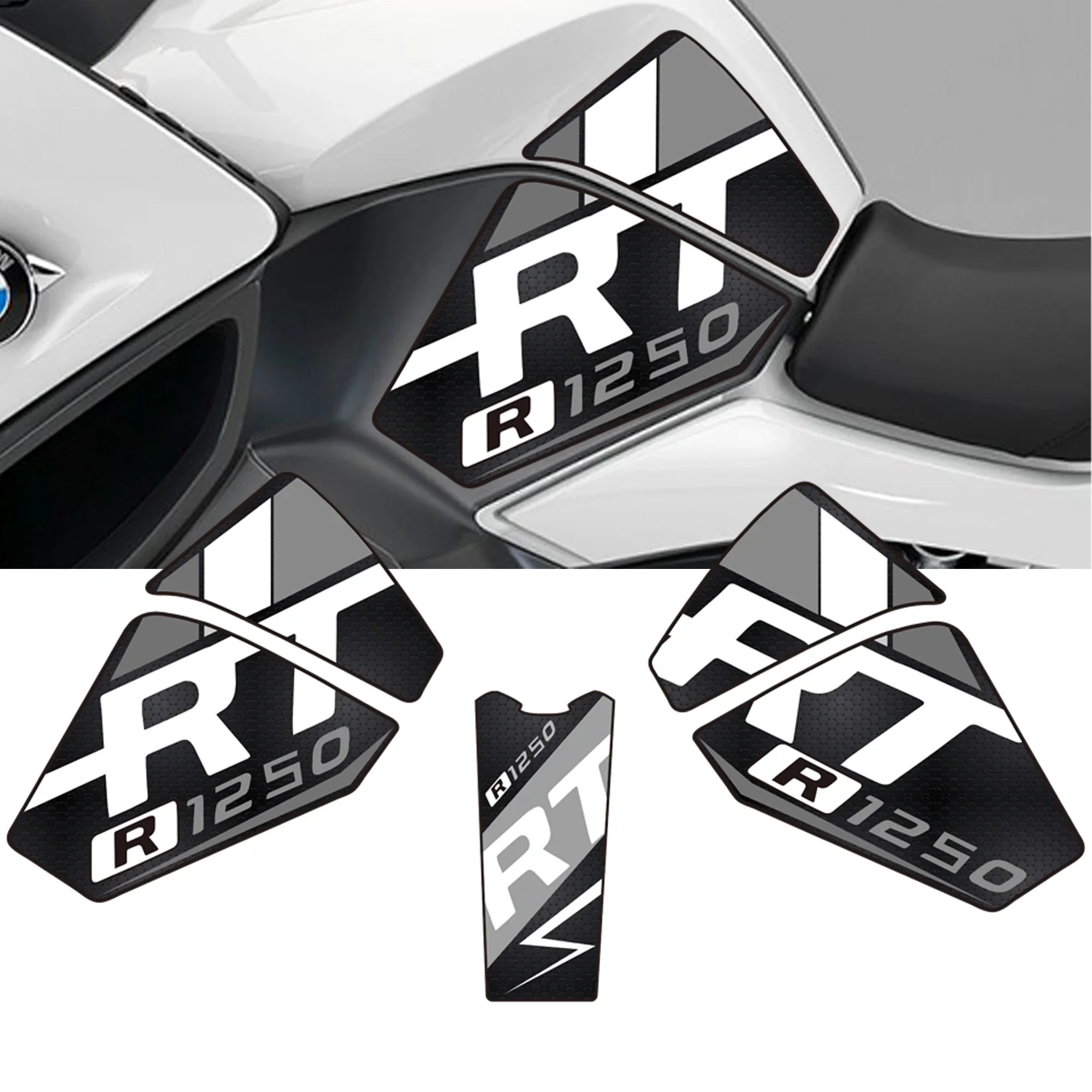 

R1250rt New Fit Bmw R1250rt Motorcycle Anti-slip Side Fuel Oil Tank Pad Protector Decals Stickers Adhesive Pads