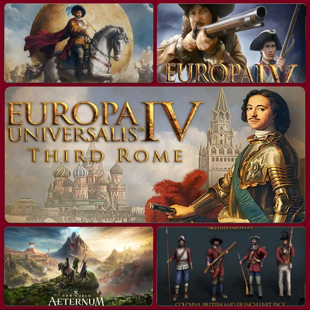 

Игровой коврик для мыши E-Europa Universalis, большой игровой коврик для мыши с прошитыми краями, утолщенный настольный коврик для ПК