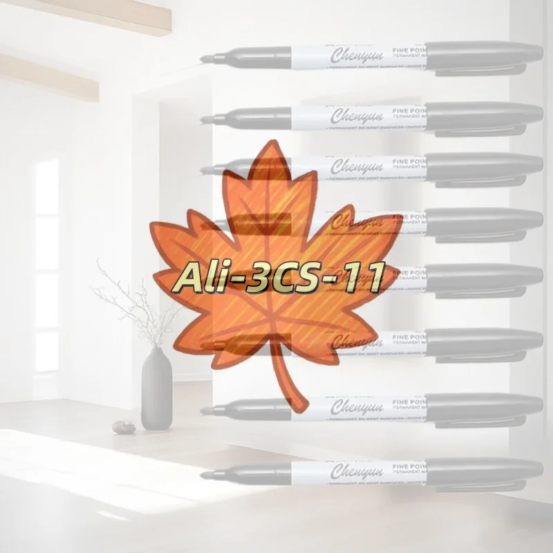 

5. Quick-Dry Permanent Marker in Black, Fine Tip, Waterproof, Perfect for Drawing Outlines