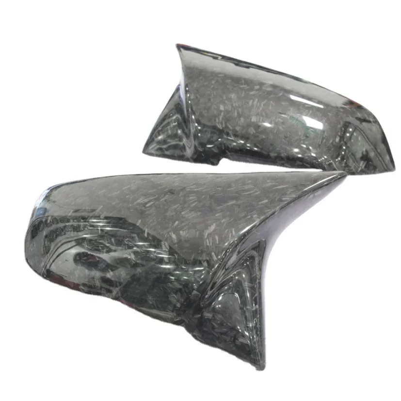 Replacement Forged Carbon Fiber Mirror Cover for BMWS X1 E84 F20 F22 F30 F32 F36