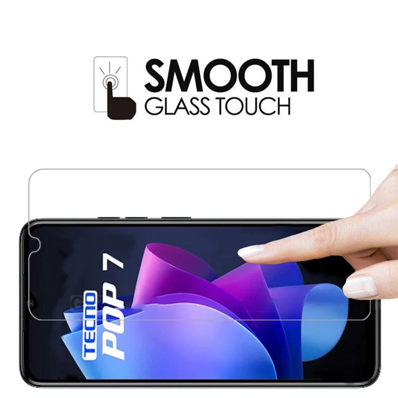 واقي شاشة لهاتف تكنو بوب 7 برو زجاج مقسى واقي على تكنو بوب 7 7 برو بوب 7 برو فيلم هاتف جلاس 9h تهنو تكسنو