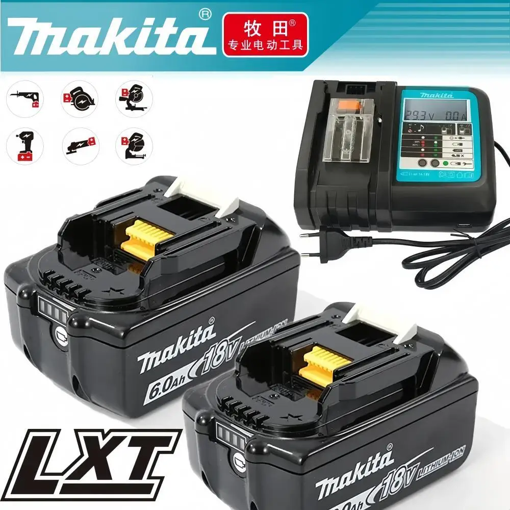 

Original Makita 18V tools Battery for 18v drill Replacement Batteries BL1830B BL1850B BL1860B BL1815 BL1830 BL1840