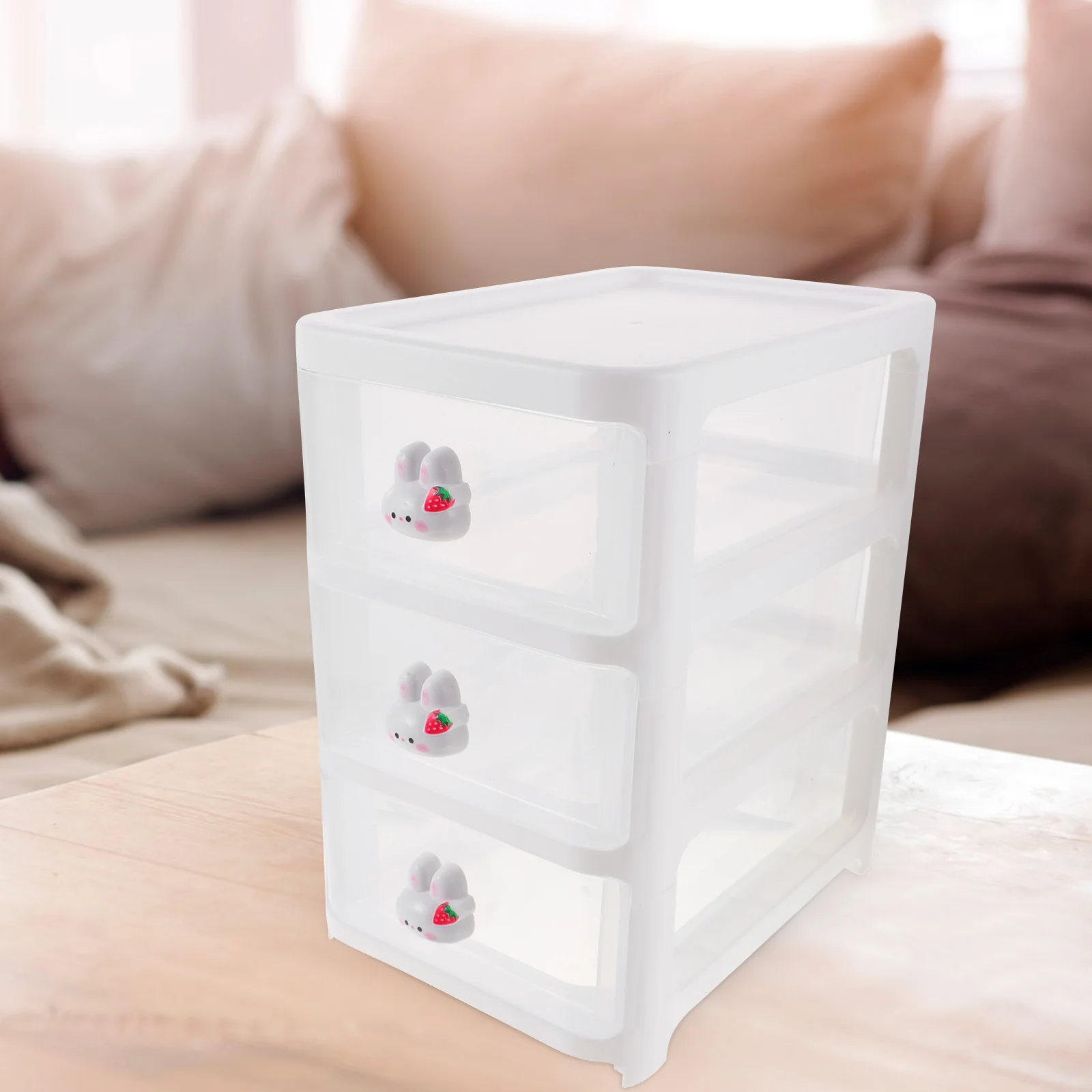 Desktop Storage Box Sundries Organizer Table Plastic Multi-layer Office Supply Stationery Layers Drawer
