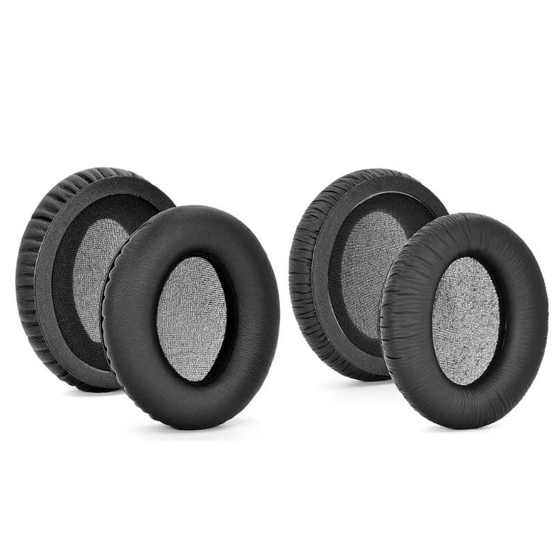 1 Pair Leather Ear Pads Cushion Cover Earpads Replacement for KRK KNS6400 KNS8400 6400 8400 Headset