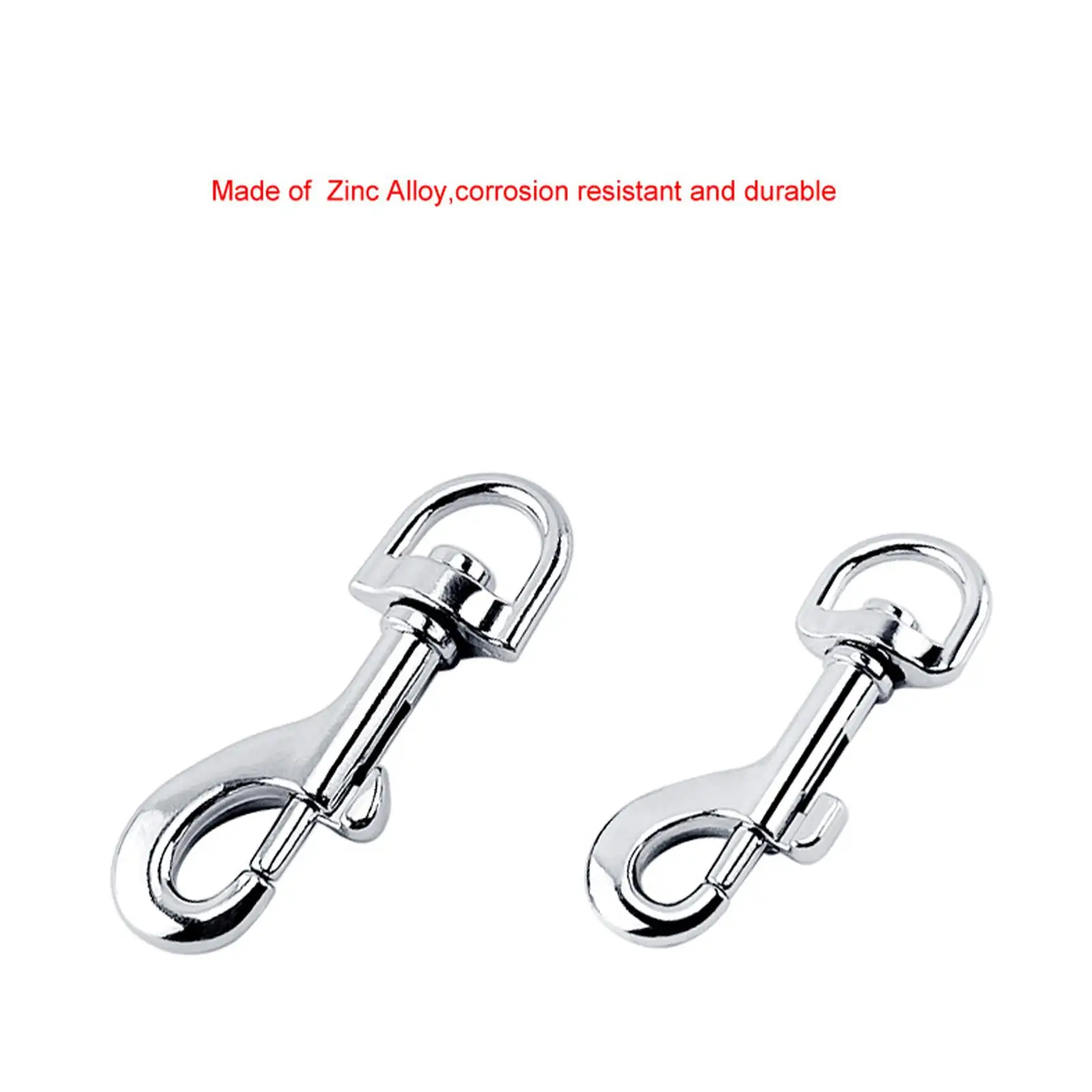 Swivel Snap Hook, Heavy Duty Fits for Dog Leash Collar Linking DIY Crafts Handmade Crafts