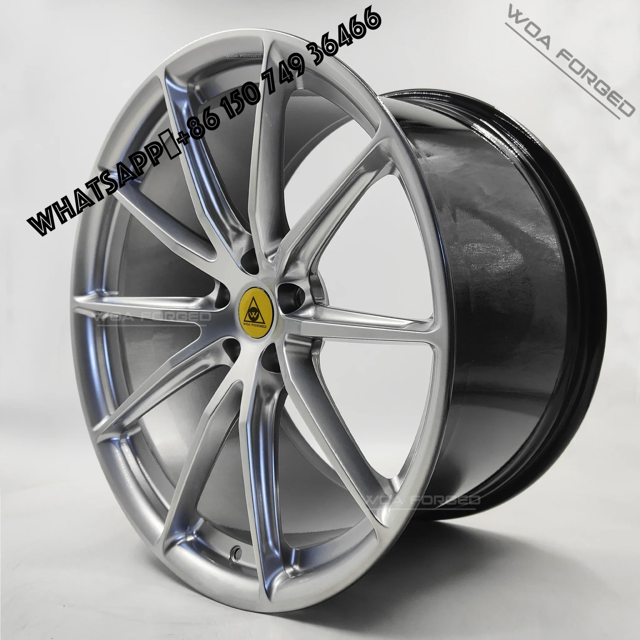 6061-T6 Custom 1 Piece Alloy Forged Wheels 5x120 5x114.3 5x112,for M3 Mercedes Q5 Subaru WRX Ford Mustang Infiniti Q50 N
