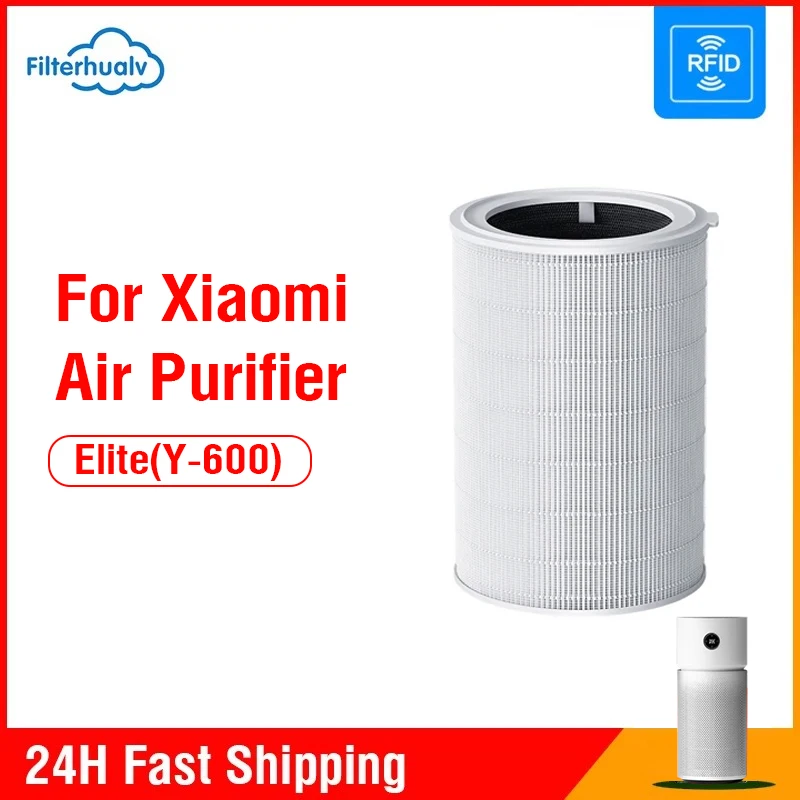 

For Xiaomi Air Purifier Elite Y-600 Filter H13 HEPA Filtration 5 Layers 3 in 1 Filter Xiaomi Air Purifier Elite Y-600 Filter