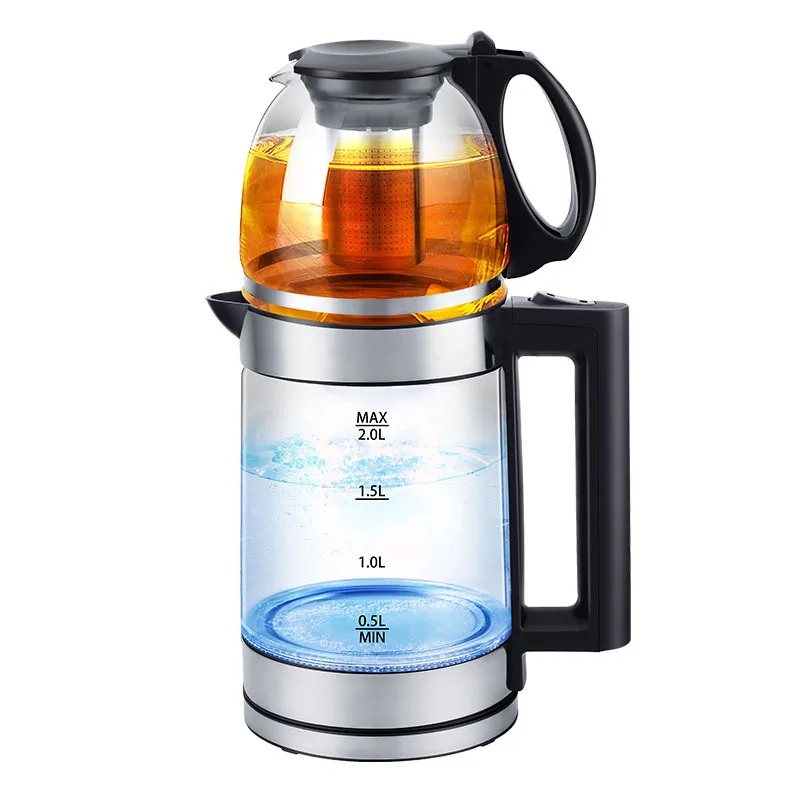 teapot suit water heater insulation double size kettle together pot