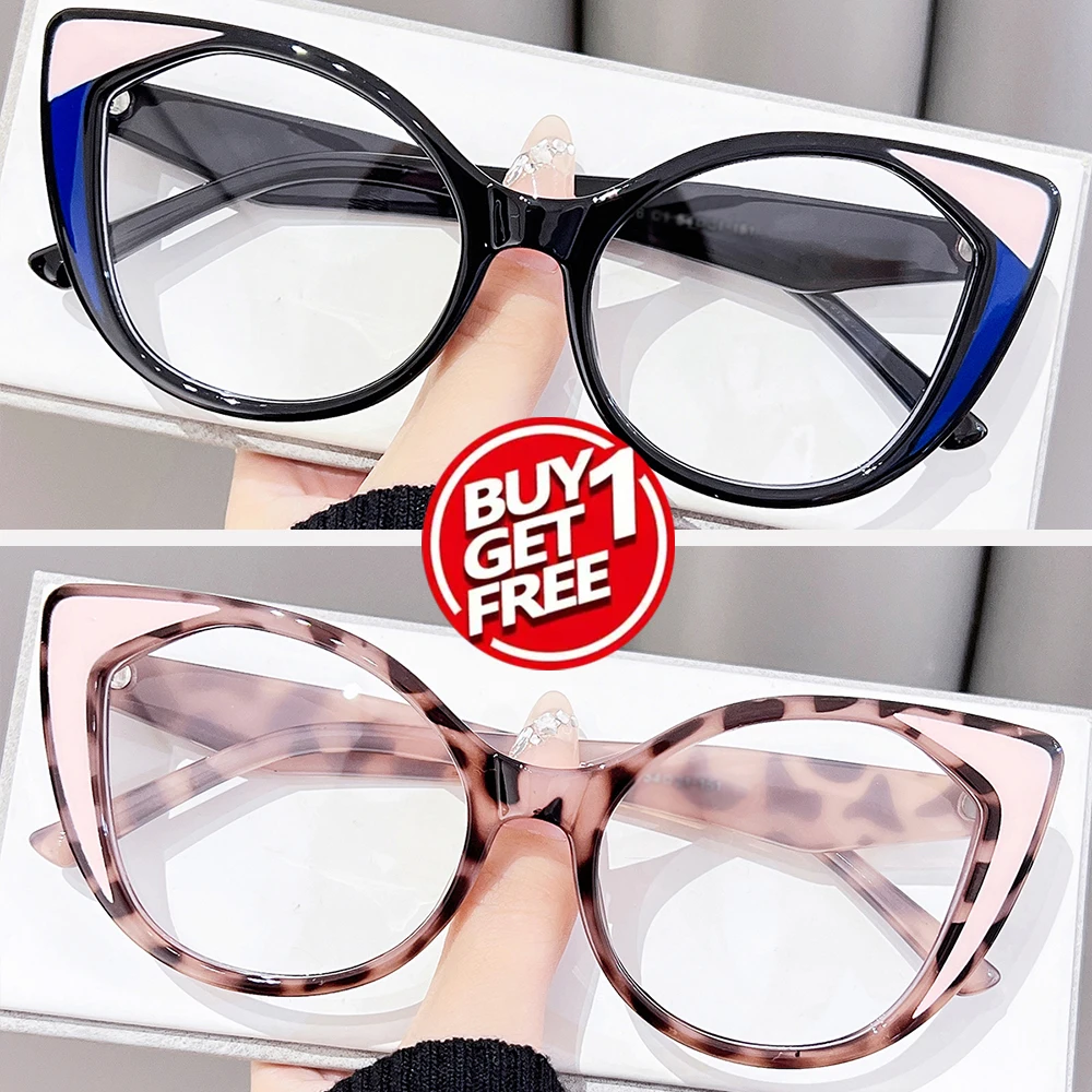 2pcs Cat Eye Square Reading Gl - Laptop Accessories Women review and price