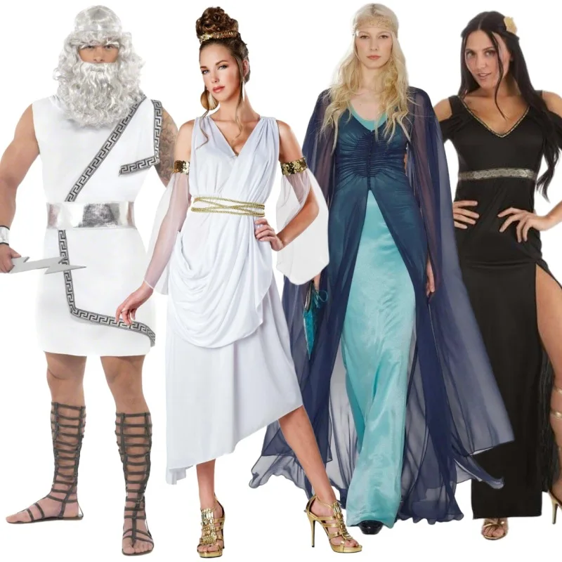 

2025 new Egyptian Muse dress men's warrior costume cosplay queen stage drama costume