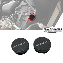 For Yamaha MT07 Tracer700 XSR700 Frame Hole Cover Caps Plug Frame MT 07 Tracer 700 XSR 700 2013-2021 2018 2019 2020 Motorcycle