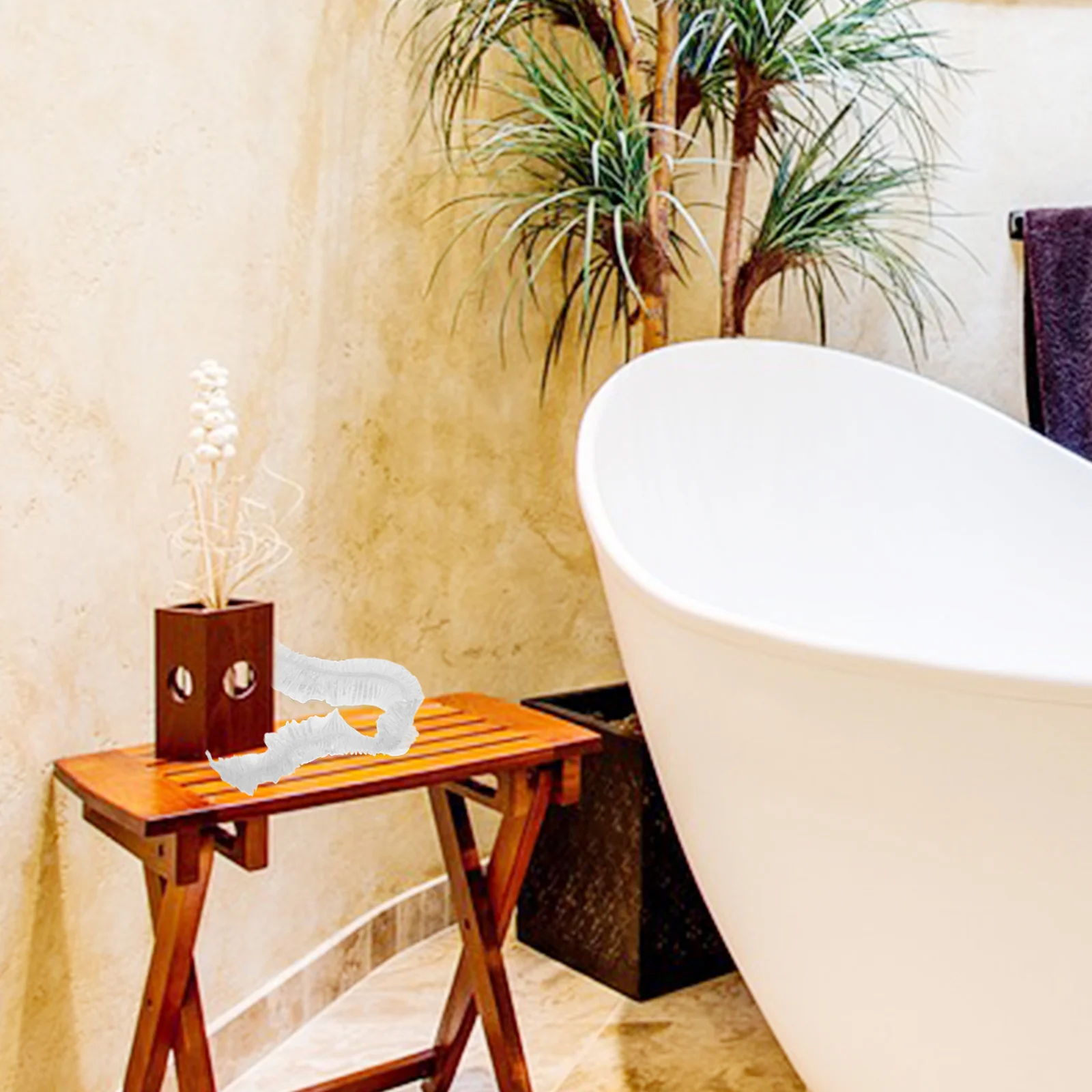 20 قطعة بطانات حمام القدم المتاح بولي ايثيلين تمرغ بطانات للسبا المنزل استخدام المحمولة حوض القدم حوض استبدال بطانة مجموعة #2