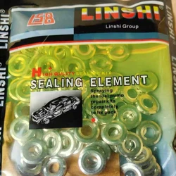 100PCS CRIN Injector Nozzle Seal Washer Gaskets For DENSO