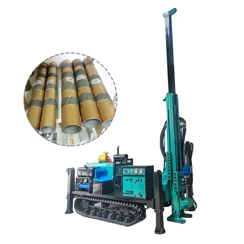 Hydraulic Diamond Core Drilling Rig Core Sample Geotechnical Drill Rigs Hydraulic Rotary Geological Drill Rig Machine for Sale