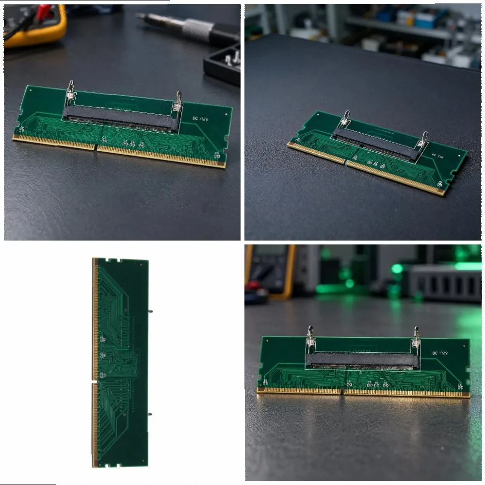 DDR3 SO-DIMM To UDIMM Memory Adapter Card 1.5V For Laptop For RAM Tester For Desktop PC Motherboard Diagnostic Tools Parts