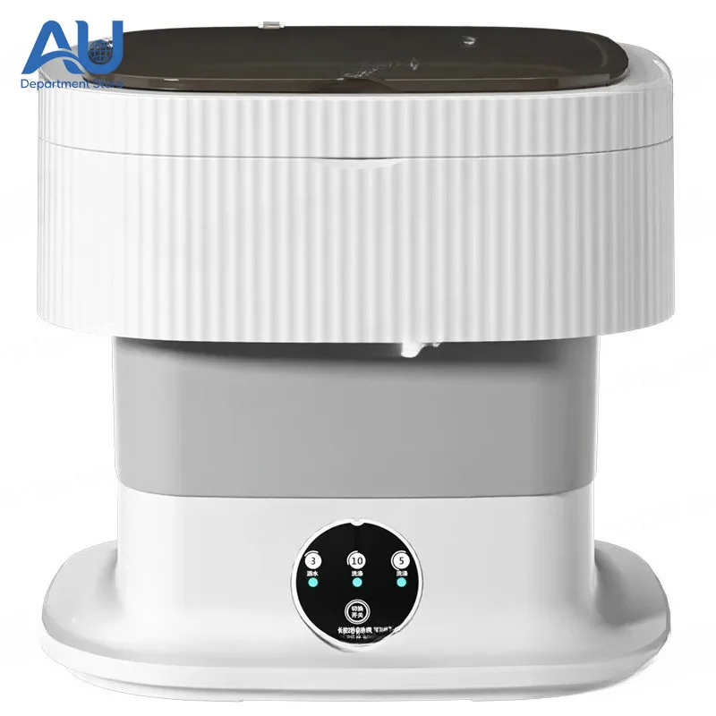 Portable Washing Machine, 10L, Foldable Washing Machine, Deep Cleaning Mode.