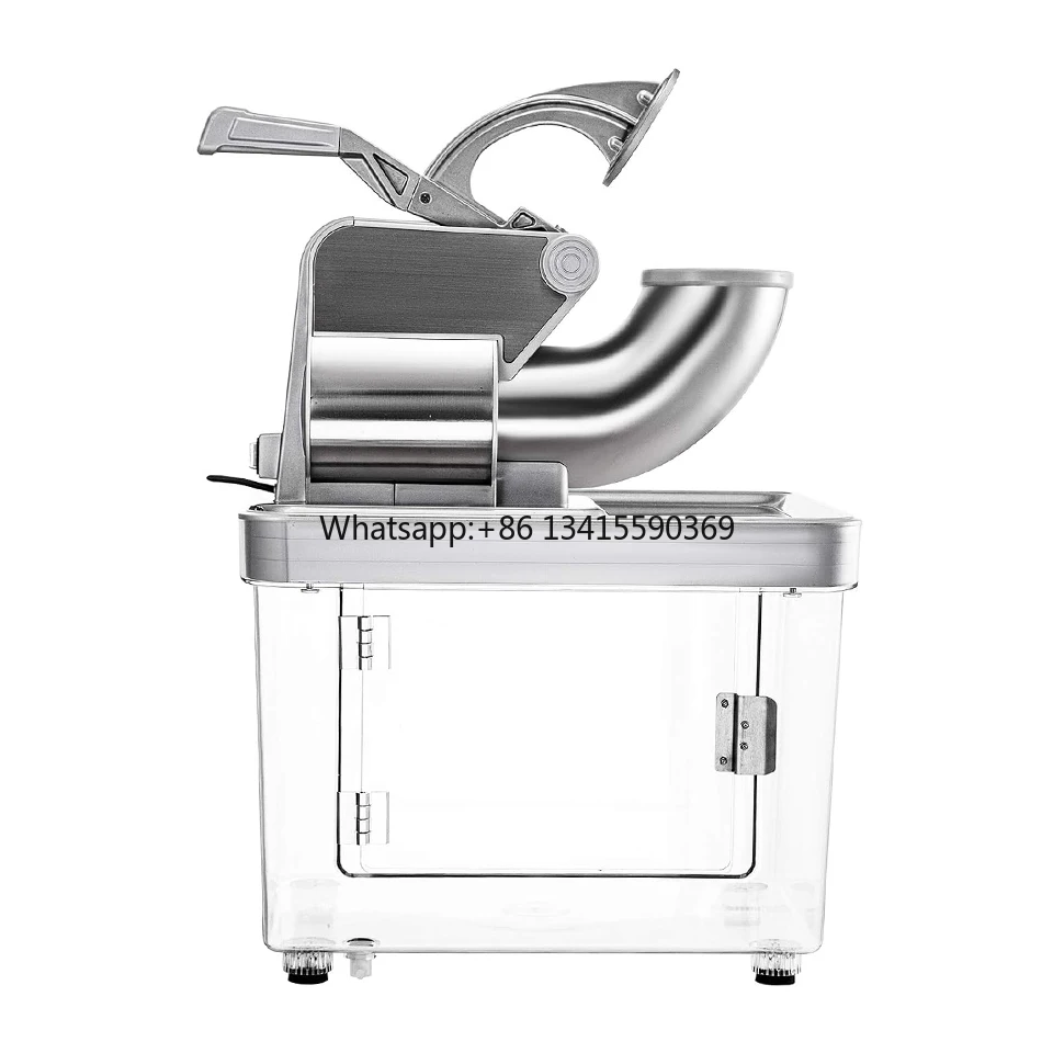 

BY300XTD Dual-Blade Stainless Steel Ice Shaver, 661LBS/H Capacity, ETL Approved for Home & Commercial Use