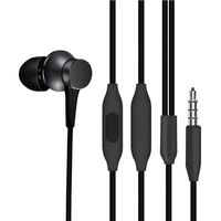 For Xiaomi Earphone In-ear Earphones Piston Fresh Version colorful Earphones with Mic For huawei Redmi Samsung