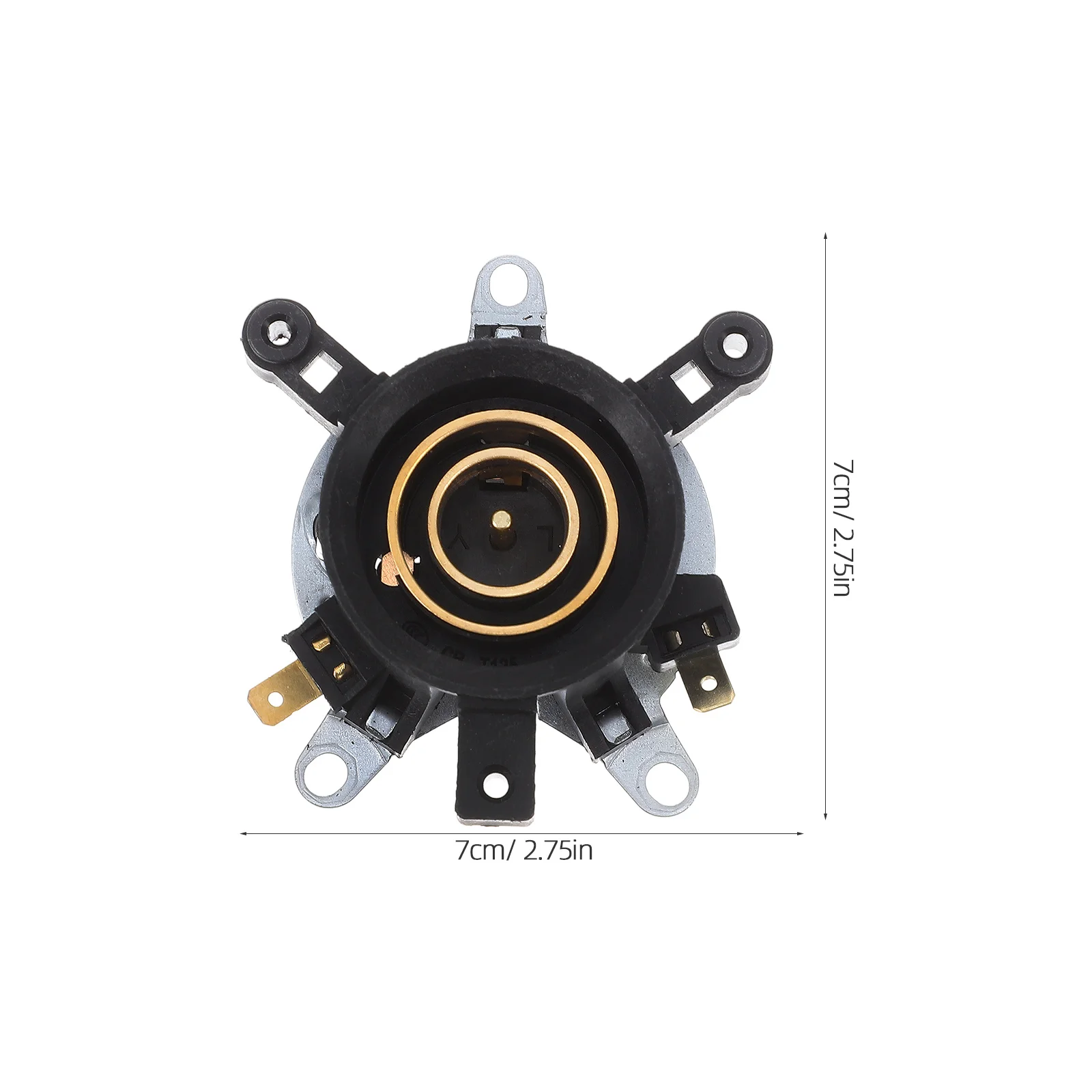 

2pcs Electric Kettle Accessories Quick Heating Coupler Replacement Base Black Connector Thermostat Base Socket Everyday Use