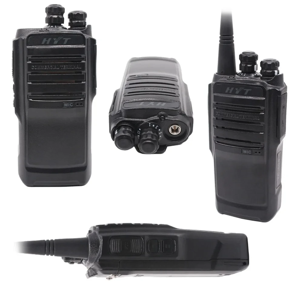 Hytera-TC-508 Enhance1650mAh, Walkie Talkie portátil de largo alcance, Radio bidireccional, TC-500S, UHF, para negocios